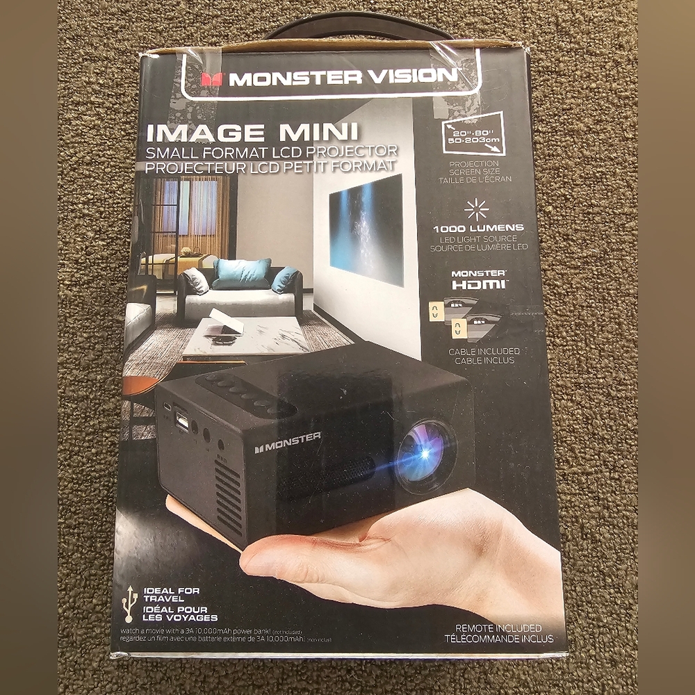 Image Mini Projector - Black